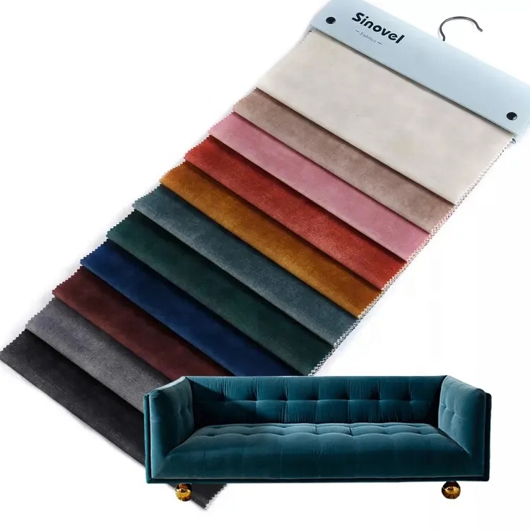 Printed velvet fabric B