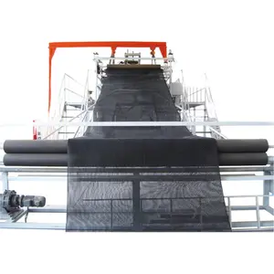 HDPE plastic 3D drainage net production line geonet making machine automatic machinery