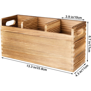 Organisateur d'appareils <span class=keywords><strong>de</strong></span> <span class=keywords><strong>cuisson</strong></span> en bois grand support d'appareils agricoles à dessus inversé cuillère collante <span class=keywords><strong>grattoir</strong></span> support cuisine outil bac <span class=keywords><strong>de</strong></span> rangement décor - Product Image 2