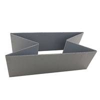 Nouvelle machine de soudage pour boîtes de palettes pliables en plastique PP ondulé, pour déménagement, avec couvercle, pour emballage de poissons, huîtres et fruits de mer, 4m² 450kg
