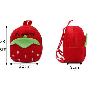 Borsa da scuola per bambini con scolari da 20cm, zaino con spalle da scuola, borsa di peluche imbottita, - Product Image 3