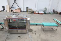 Machine de remplissage Offre Spéciale de détergent de savon liquide Machine de remplissage automatique de liquide de détergent de bouteille de 5 litres avec étiquetage de capsulage