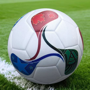 2026 partita del mondo di alta qualità PU calcio taglia 5 termico legato pallone da calcio con 32 pannelli per la formazione del Club - Product Image 5