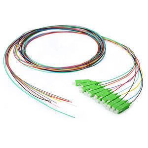 FTTH Om3 St 12 Color Fibra Óptica <span class=keywords><strong>Pigtail</strong></span> <span class=keywords><strong>Lc</strong></span>/APC <span class=keywords><strong>Sc</strong></span>/APC Azul Om3 Monomodo Multimodo 12 Color Fibra <span class=keywords><strong>Pigtail</strong></span> Catéter - Product Image 4