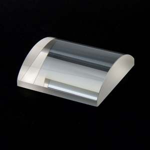 Lentille cylindrique plano-convexe demi-tige OEM à vente chaude, verre BK9, haute précision, taille personnalisée - Product Image 1