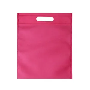 Fabric Bag Customized Eco Friendly Promotional Shopping Environmental D Cut Non-Woven Fabric Bag