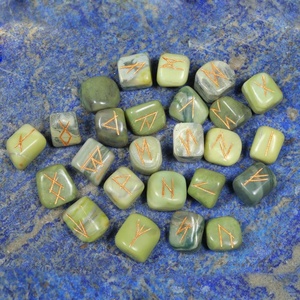 Amazonite Tumbled Rune Set | Rune Stone Set - Product Image 1