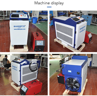 Machine de soudage laser portative multifonctionnelle 4-en-1 de qualité fiable, 1500W, refroidie par eau, pour le travail des métaux