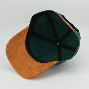 Topi bisbol pria beludru katun bordir 3D kualitas tinggi kustom topi melengkung 5 panel topi bisbol Gorras olahraga - Product Image 4