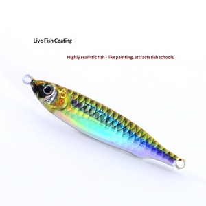 Esca da pesca a testa tonda <span class=keywords><strong>YUPI</strong></span> Brave New-style, stampata in 3D, in lamiera di ferro, affondante, crankbait che copre tutte le strati di nuoto - Product Image 2