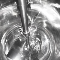 Mélangeur émulsifiant sous vide Mayonnaise réservoir de mélange de pommade homogène avec mélangeur de cisaillement