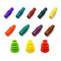 Tapón de Cavidad Sellado Impermeable de Silicona, 11 Colores, 18 Tipos, Conector para Arnés de Cables Automotriz, Reemplazo OEM de Marca Internacional