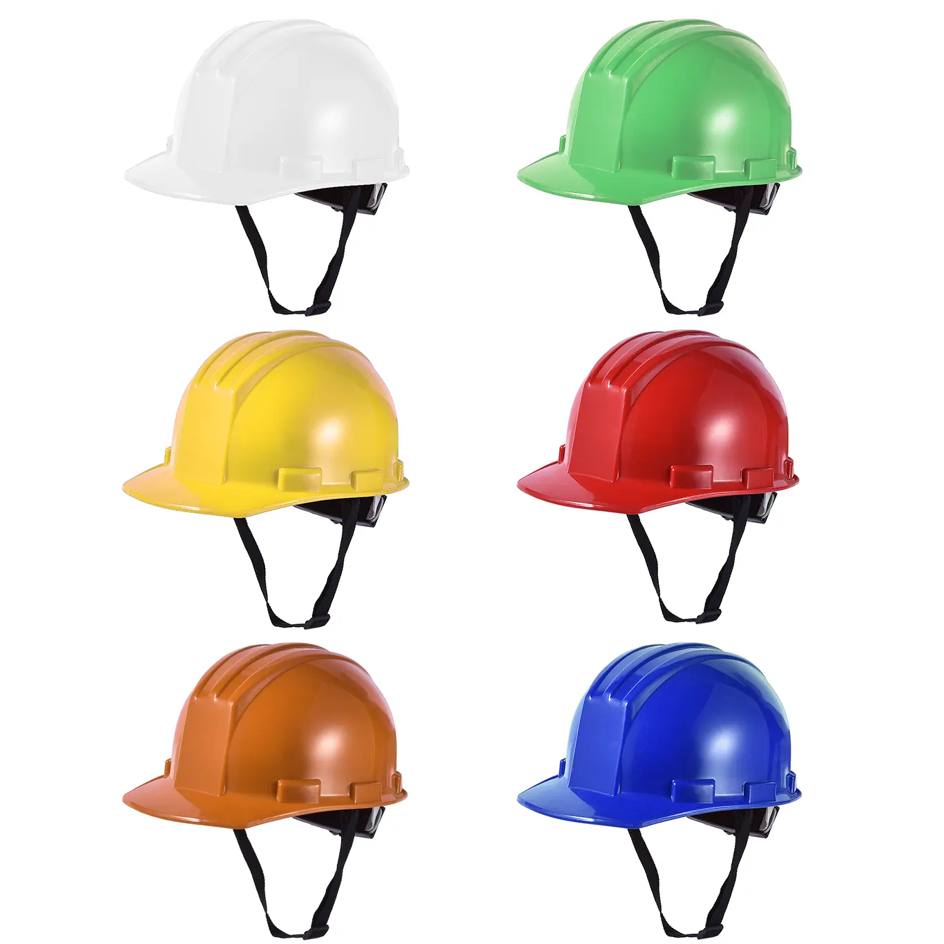 OEM ODM الجملة المصنع مباشرة خوذة أمان عالية الجودة HDPE الصلب قبعة مع CE صناعة البناء التعدين تأثير حماية