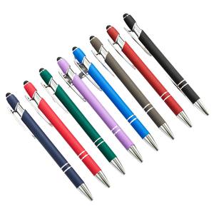 ปากกาลูกลื่น 2 in 1 พร้อมหัวปากกาสไตลัส หมึกสีดำ เขียนได้สบาย ปากกาสไตลัสโลหะ หมึกสีดำ ปากกาลูกลื่นสำหรับหน้าจอสัมผัส - Product Image 1