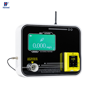 Testeur d'alcool autonome avec lecteur de carte Nayax <span class=keywords><strong>Alcootest</strong></span> d'alcool numérique utilisant des pailles pour souffler - Product Image 1