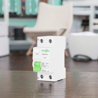 Interruptor Diferencial RCBO RCCB Monofásico 2P/4P 63A 30mA ELCB RCCB Dispositivo de Corriente Residual Tipo AC Modelo TORD4 Certificado CE 6KA