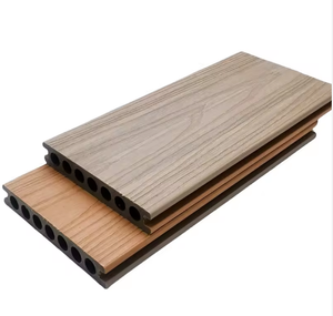 Plancher de <span class=keywords><strong>terrasse</strong></span> multicouche en WPC fabriqué en Chine, brossé, système de fixation DUAL LOCK, installation facile par clic, style design européen moderne - Product Image 6