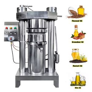 <span class=keywords><strong>Machine</strong></span> hydraulique de presse d'huile d'olive de graine de tournesol de sésame de pressage à froid à vendre - Product Image 2