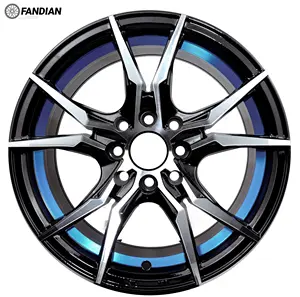 2023 15 inch 4/5/8X100-114.3 polished car alloy wheels rims for bmw 5 series