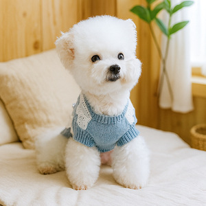 Collier pour animaux de compagnie PETCIRCLE, vêtements pour chiens, jupes en laine confortables et chaudes de style féminin pour l'automne et l'hiver, articles pour animaux de compagnie. - Product Image 2