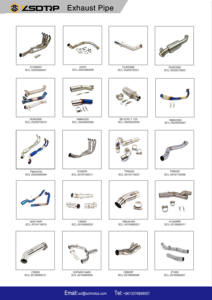Tubo Centrale per Sistema di Scarico Moto in Acciaio Inossidabile di Alta Qualità 50,8mm per Sostituzione - Product Image 2