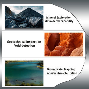 جهاز تنقيب جيوفيزيائي كهربائي ، مقياس مقاوم بالتيار المستمر ، للاستكشاف الجيوفيزيائي - Product Image 5