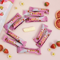 Vente en gros de chewing-gum Bobo aux saveurs fruitées assorties, certifié Halal ISO9001/HACCP, boîte de bonbons moelleux, paquets de 20g
