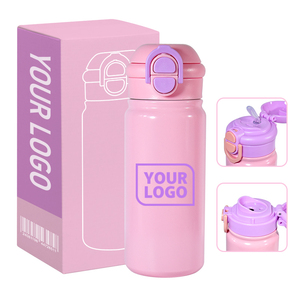 Tazza in Metallo Personalizzata con Logo 450ml 16oz Verniciata a Spruzzo 304 Doppia Parete Isolata Sottovuoto in Acciaio Inox Bottiglie d'<span class=keywords><strong>Acqua</strong></span> per Bambini - Product Image 2