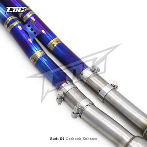 Tubo de <span class=keywords><strong>escape</strong></span> COC FValvetronic Catback para <span class=keywords><strong>Audi</strong></span> S4/<span class=keywords><strong>S5</strong></span> B9 3,0 T 2019-2023 Sistema de <span class=keywords><strong>escape</strong></span> de ajuste de titanio <span class=keywords><strong>Escape</strong></span> - Product Image 2