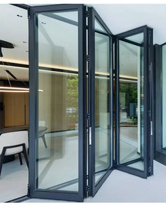 Porte pliante moderne de style américain à usage intensif Structure robuste Porte de balcon pliante lisse Application large - Product Image 6