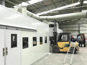 ISO 5 6 7 8 Modulares Reinraum labor Staubfreies HLK-System Tragbarer GMP-Labor raum mit Reinigungs kabine - Product Image 3