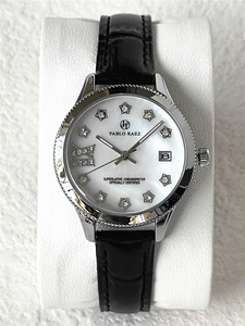 Fashionable and elegant ladies' watch, water-resistant student wristwatch with <b>calendar</b> and rhinestones - Product Image 1