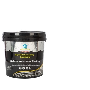 High Quality LOULAN Brand Strong Adhesion <b>Liquid</b> <b>Rubber</b> Waterproof Coating 5 Year Warranty for Flat Roof Sloped Roof Exterior - Product Image 1