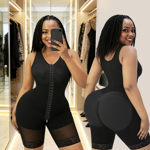 Custom Open Crotch Post Op Bbl Faja Full Body Reductoras Colombian Shapewear Women De Mujer <strong>Fajas</strong> <strong>Colombianas</strong> Butt Lifter - Product Image 1