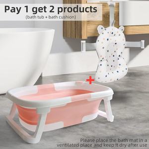 Vente en Gros Usine de Baignoires Bébé en PP de <span class=keywords><strong>Haute</strong></span> Qualité, Sièges et Ensemble de <span class=keywords><strong>Baignoire</strong></span> Pliante Sûre pour Bébés - Product Image 3