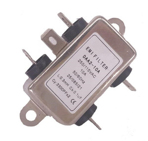 ตัวกรองกระแสไฟฟ้ากระแสสลับแบบปลั๊กอินชนิดเชื่อม-ใบ DAA2-10A 10A เฟสเดียว - Product Image 2