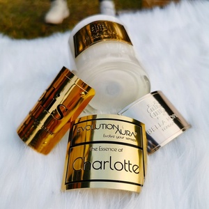 <b>Glass</b> Candle Jar <b>Sticker</b> Labels Waterproof <b>Stickers</b> for Candles Scented Candles Packaging Luxury Custom Strong Adhesive - Product Image 2