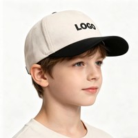 Op maat gemaakte logo's, hoge kwaliteit 5-panelige tweekleurige luipaard unisex baseball caps groothandel, gestructureerd frame, 100% katoen trucker petten
