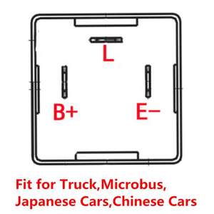 CHSKY براءة اختراع مقاومة للماء 12/24 فولت ثلاثة دبوس عالمي محترف للسيارات فلاش تتابع إلكتروني - Product Image 4