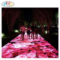 Système de sol interactif de qualité commerciale, projection interactive en 3D pour discothèque, bar, KTV, décoration de divertissement immersive