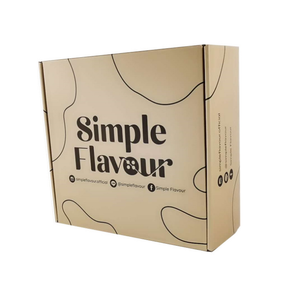 Caja de papel de envío de cartón corrugado ecológico, logotipo personalizado impreso con grabado, fabricante de embalaje duradero - Product Image 6