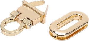 Hardware Lock Buckle PCS Turn Lock Clasp <b>Purse</b> Closure Locks Lock Fastener For DIY Handbag - Product Image 6