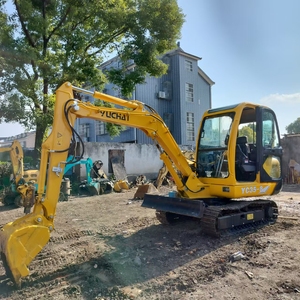 Kiểm tra miễn phí yuchai YC35-8 máy xúc 4ton bánh xích nhỏ máy xúc 0.12m ³ xô công suất sử dụng máy móc - Product Image 3
