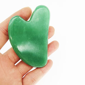 Offre Spéciale : Outils de Soin de la Peau – Gua Sha en Quartz Rose et Jade Naturel pour le Visage - Product Image 2