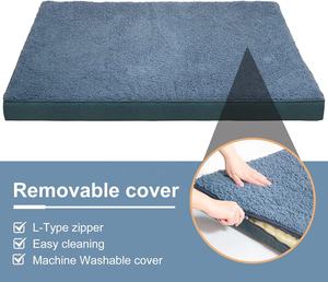 Tapis de lit orthopédique pour chien, tapis en mousse pour chien, coussin imperméable pour chien avec housse amovible lavable - Product Image 5