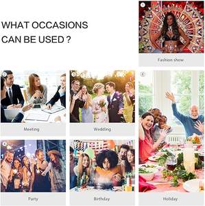 Peluca rubia natural rizada, peluca de fibra sintética con volumen, sin pegamento, para uso diario - Product Image 4