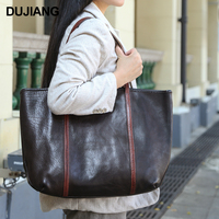 Sac à main de luxe en cuir véritable pour femmes grande capacité sac à bandoulière de mode décontracté pour l'hiver printemps automne Type de fermeture ouverte
