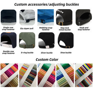 Casquettes de baseball personnalisées de style sportif, fabriquées directement par les fabricants, visière incurvée, 6 panneaux, tailles ajustables, casquettes de <span class=keywords><strong>golf</strong></span> et de baseball - Product Image 6