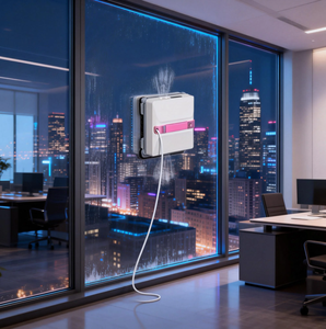 <span class=keywords><strong>Robot</strong></span> nettoyeur de <span class=keywords><strong>vitres</strong></span> télécommandé par application, avec réservoir d'eau et moteur sans balais, pour le nettoyage domestique des fenêtres - Product Image 4