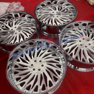 Vente en gros 24 "26" or/chrome/brosse/polissage/usinage/peinture roue concave roues forgées - Product Image 6